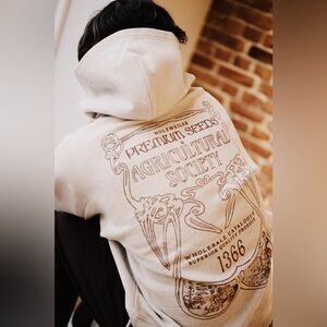 Holzweiler Tide Society Hoodie in Sand